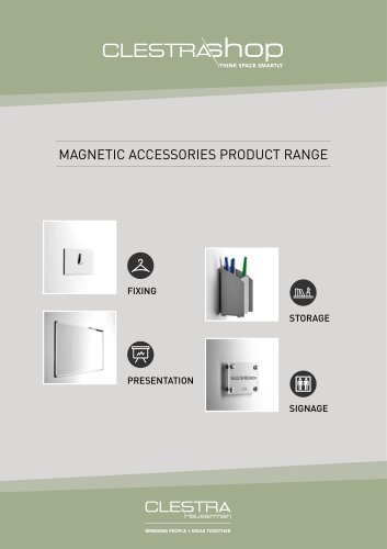 MAGNETIC ACCESSORIES PRODUCT RANGE