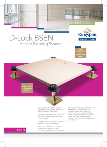 D-Lock BSEN Datasheet