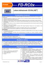 FD-RCOx  Lettore bidirezionale 125 KHz (HID®) - 1