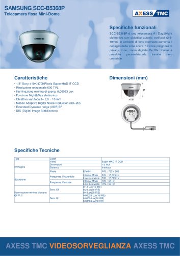 SAMSUNG SCC-B5368P