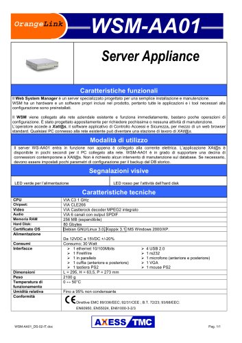 XAtlas Appliance Server