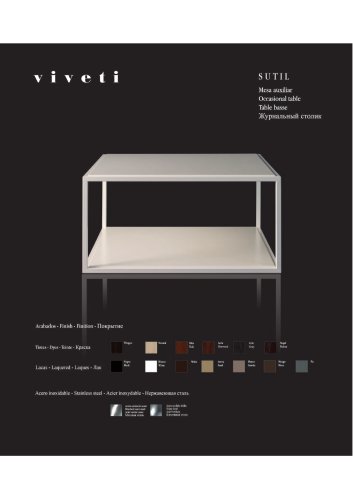 SUTIL occasional table