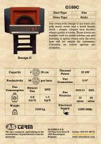Gas Oven: G100C