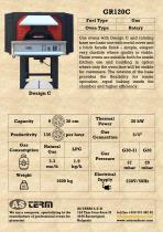 Gas Rotary Oven: GR120C