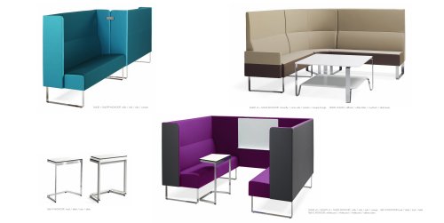 EASY CHAIRS & SOFAS:Monolite extended