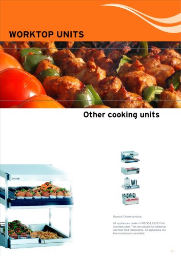 Various Cooking Units