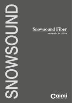 Snowsound Fiber acoustic textiles