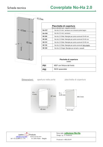 No-Ha Coverplate