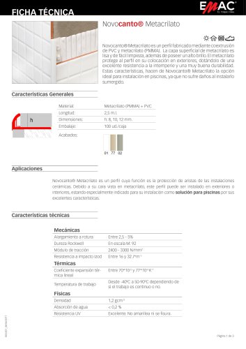 Novocanto&reg; Metacrilato
