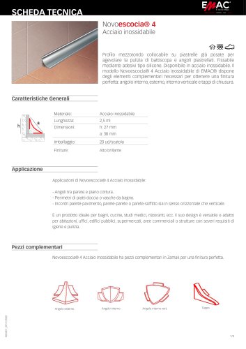 Novoescocia&reg; 4 Acciaio inossidabile
