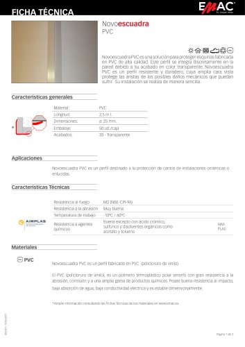 Novoescuadra PVC