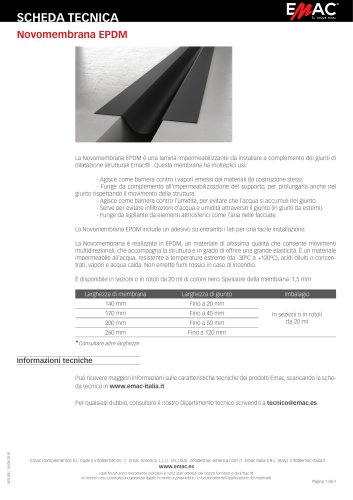 Novomembrana EPDM