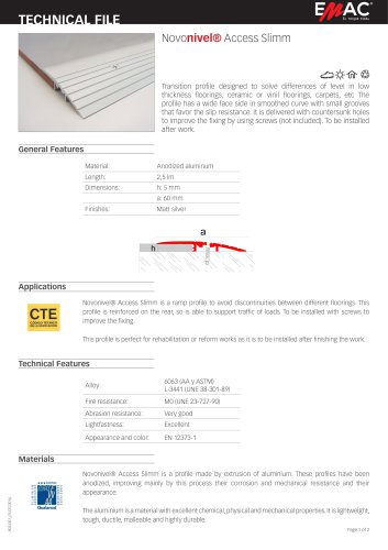 Novonivel&reg; Access Slimm