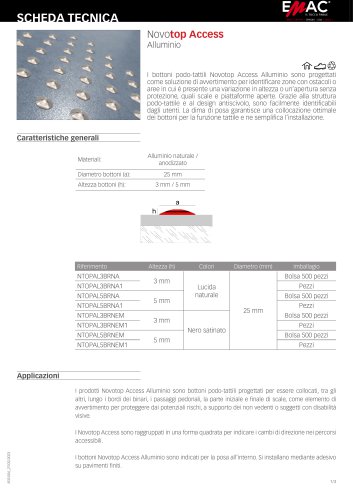 Novotop Access Alluminio