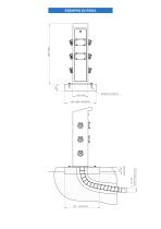 Colonnine per energia PROXIMA senza porta - 3