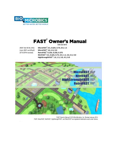 FAST®  Owner’s Manual