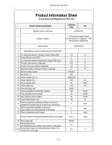 Product information sheet (OLED65C45LA) - 2