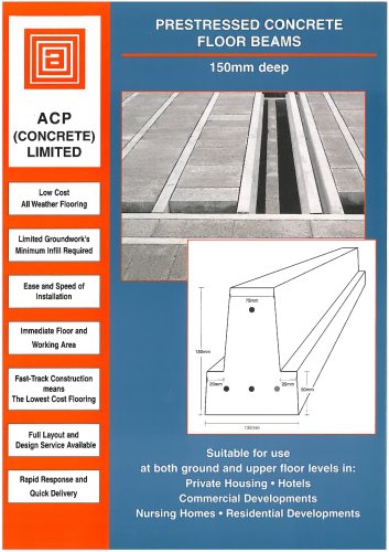 150mm Deep Beam & Block Flooring Brochure