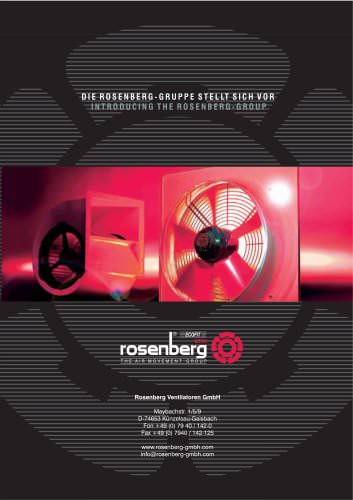 Rosenberg Brochure