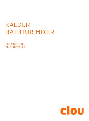 KALDUR BATHTUB MIXER