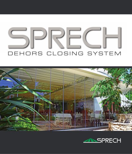 SPRECH DEHORS CLOSING SYSTEM