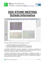 DDX STONE NESTING Scheda Informativa - 1