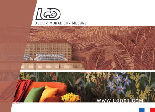 LGD01 Decorazione murale personalizzata 12 / Carta da parati