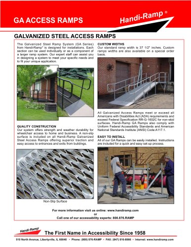 GA ACCESS RAMPS