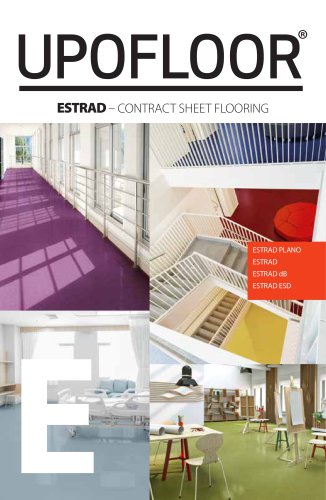 ESTRAD - Contract sheet flooring