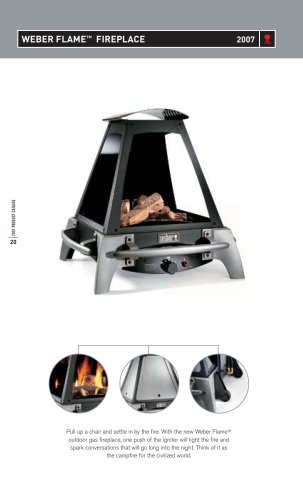 Weber Flame Fireplace