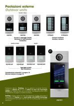 Gamme Videocitofoniche 2 fili ed IP-8