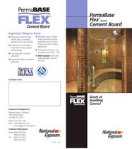 PermaBase Flex Cement Board