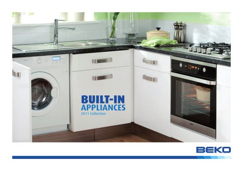 BUILT-IN APPLIANCES 2011 Collection