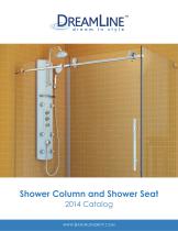 Shower Column and Shower Seat 2014 Catalog