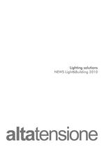Altatensione Lighting Solutions News 2010