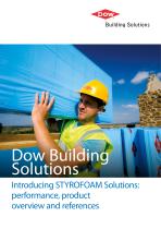 Introducing STYROFOAM Solutions: performance, product overview and references