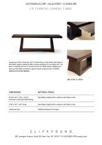 CY CUBISTO I DINING TABLE