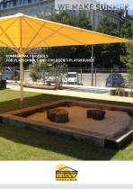 Parasols for Playschools and Kindergardens