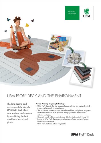 UPM ProFi Deck & Environment