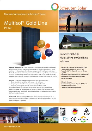 Multisol® P6-60 Gold Line