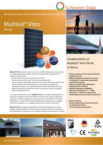 Multisol® Vitro Gold Line (P6-60)