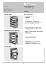 Multileaf Dampers