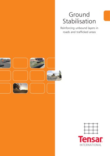 Tensar Ground Stabilisation Brochure