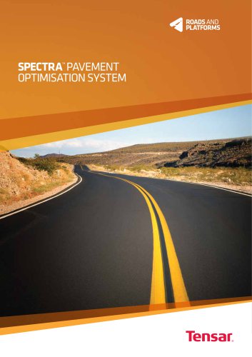 Tensar Spectra Pavement Optimisation System