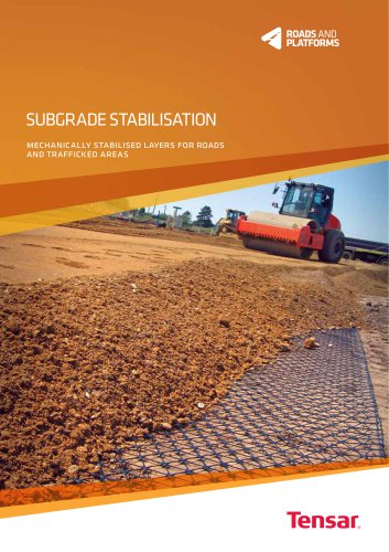 Tensar Sub ballast Stabilisation