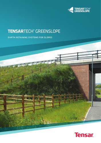 Tensartech GreenSlope System Brochure