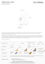 Verso Wall Light