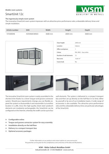 SmartUnit 12c