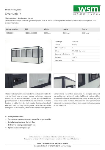 SmartUnit 14
