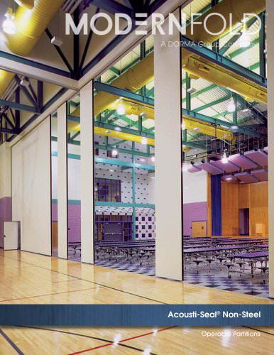 Acousti-Seal® Non-Steel Operable Partitions